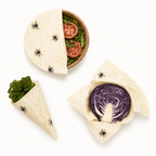 Bijenwas wraps in gebruik om etenswaren af te dekken