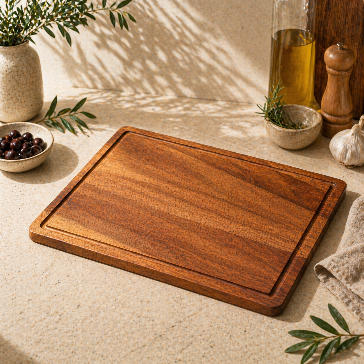 Acacia snijplank 30 x 40 cm