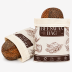Bijenwas broodzakken 2-pack 33 x 43 cm