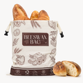Bijenwas broodzakken 2-pack 33 x 43 cm