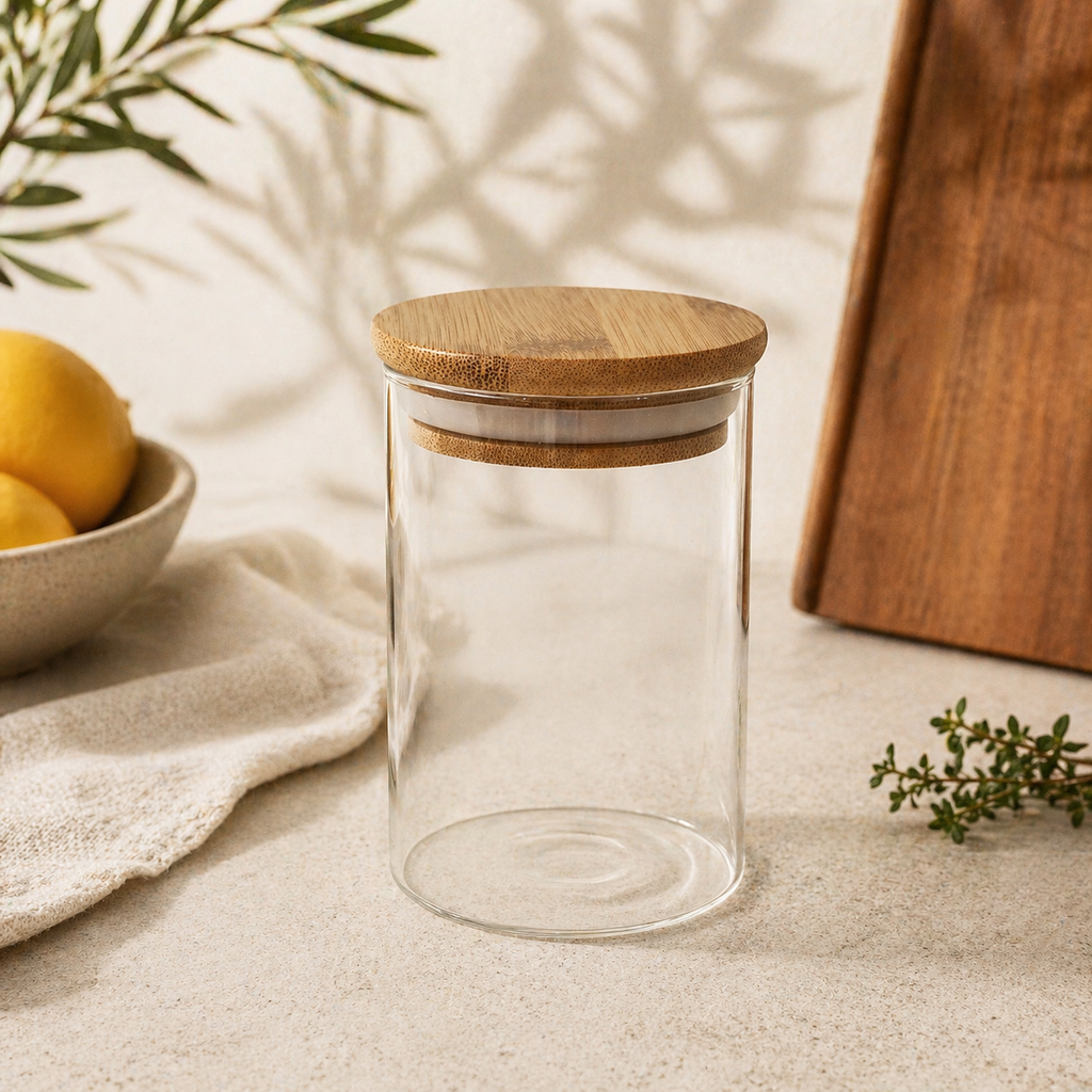 Glazen voorraadpot 280 ml