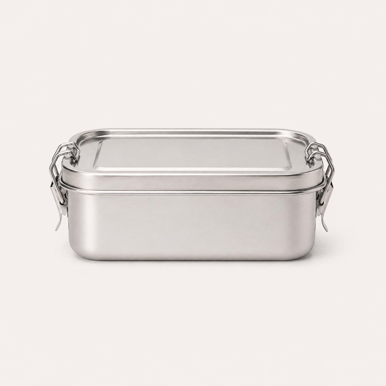RVS lunchbox 850 ml met verdeler